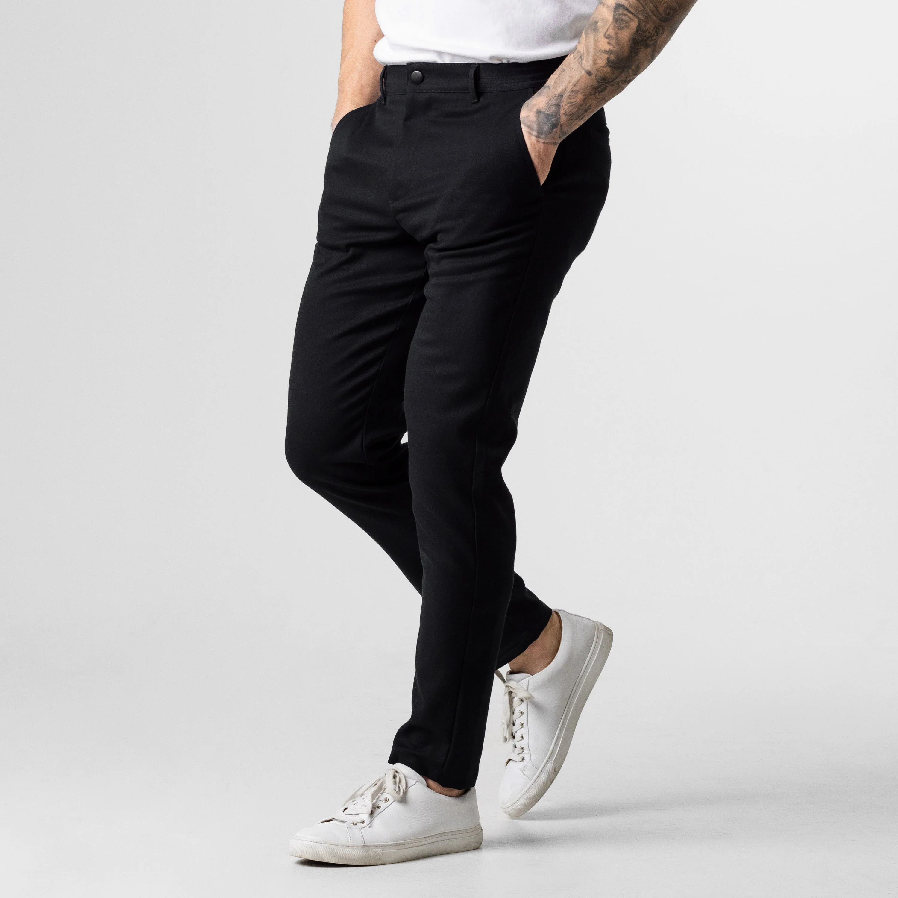 Active Chinos V2  - Black - Image 3