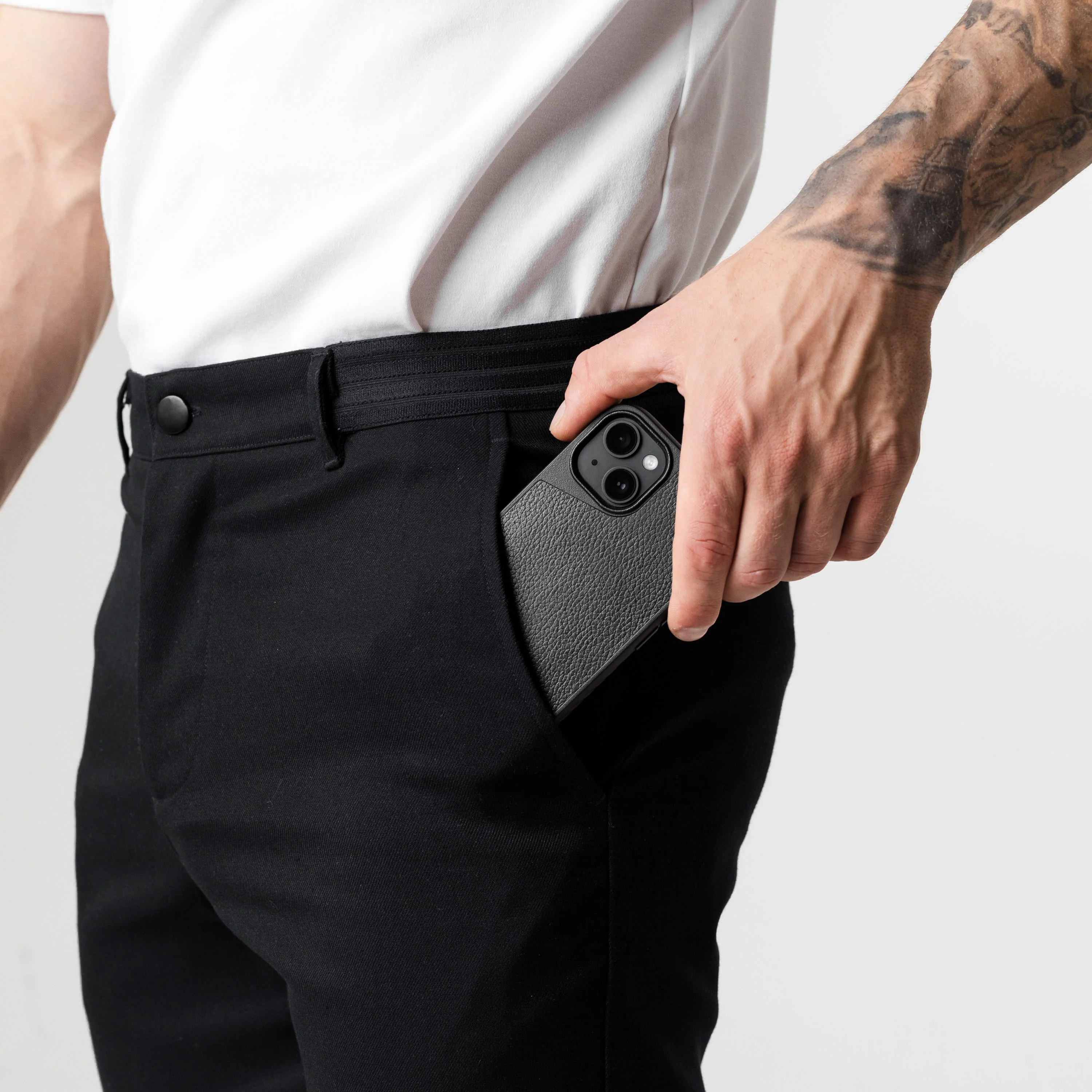 Active Chinos V2  - Black - Image 4