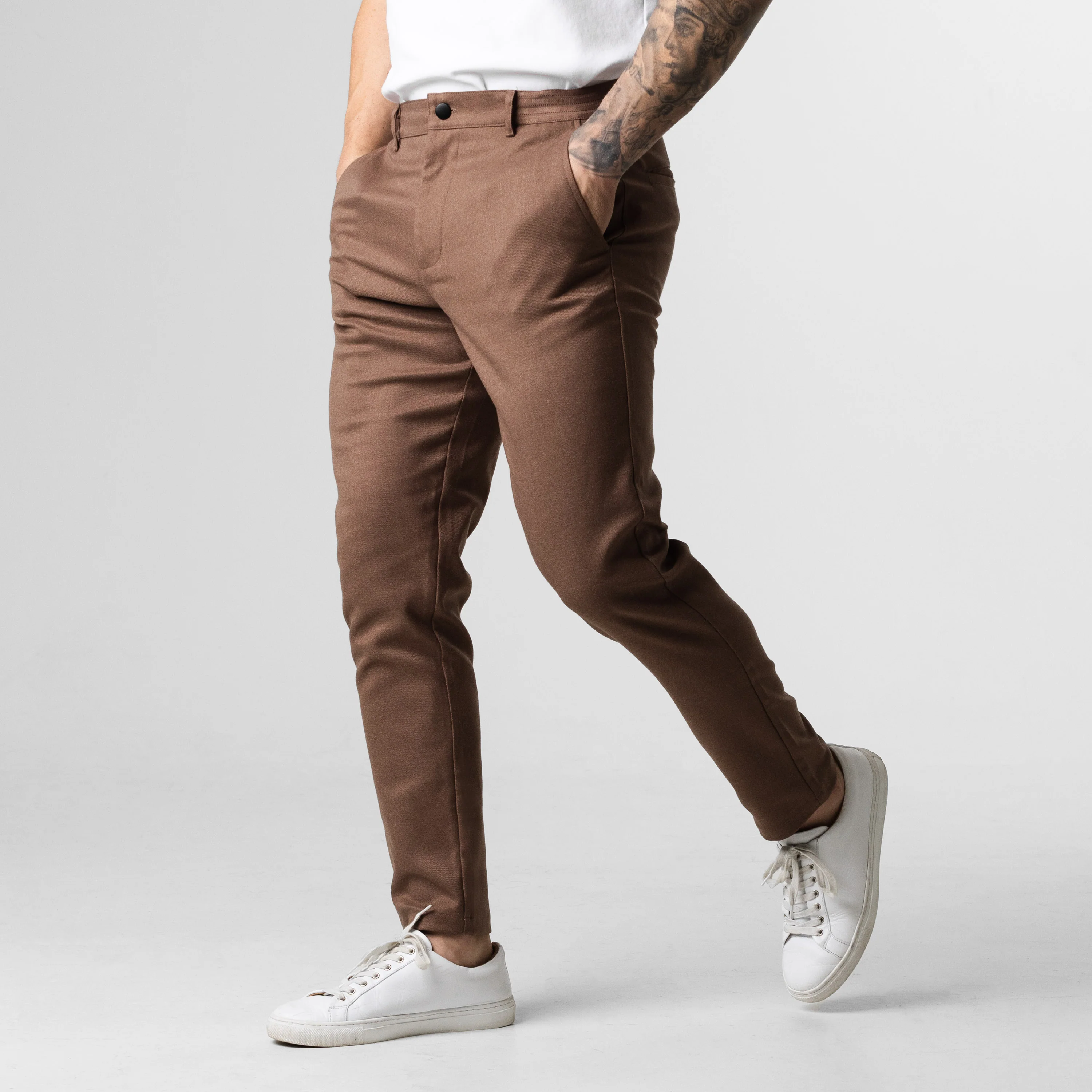 Active Chinos V2 - Brown - Image 3