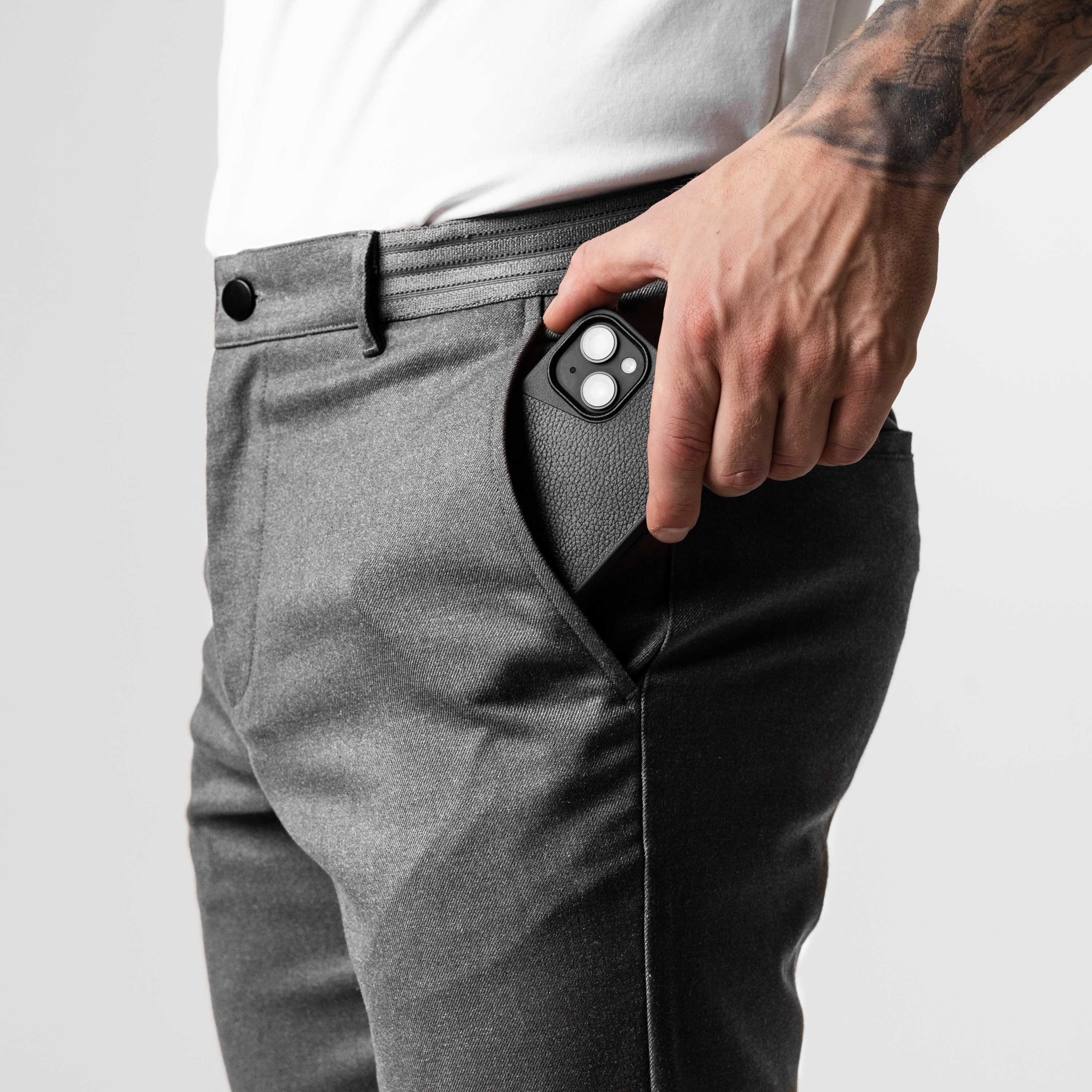 Active Chinos V2 - Carbon Grey - Image 4
