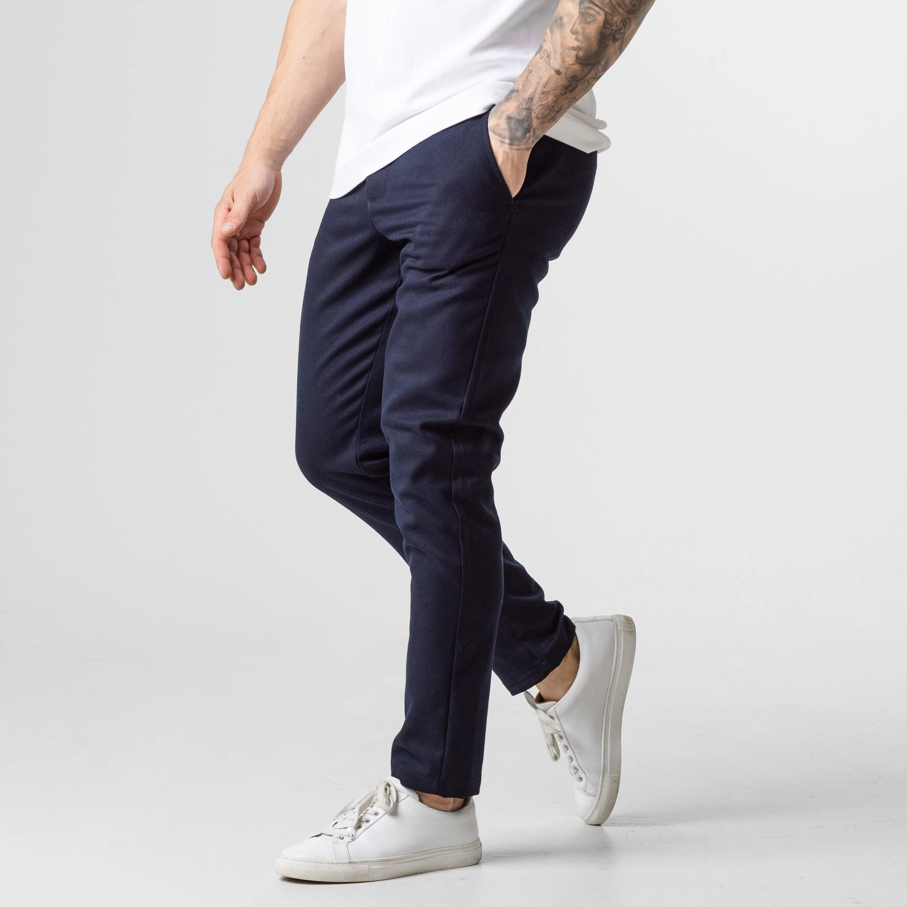 Active Chinos V2 - Navy - Image 6
