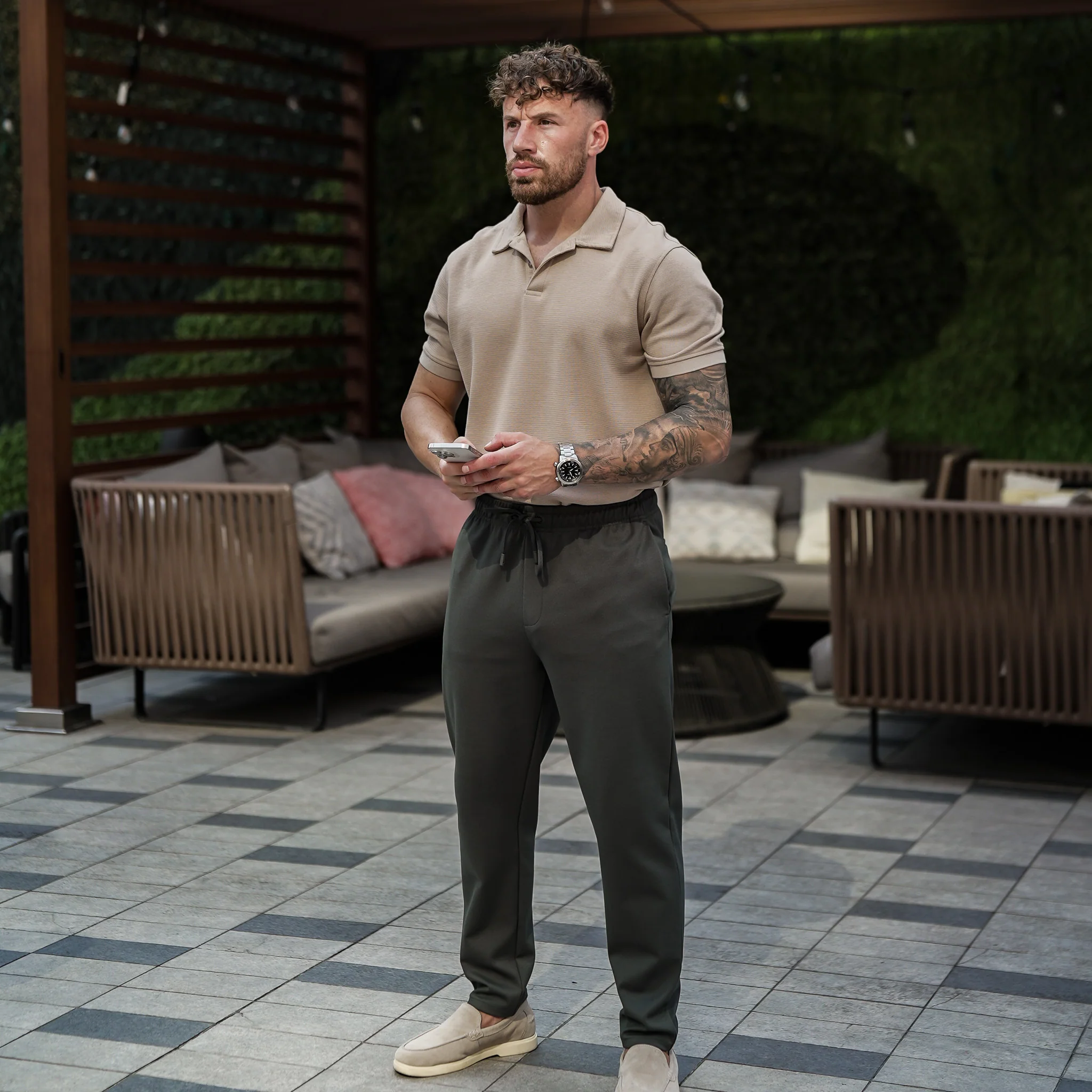 Active Polo - Cream - Image 3