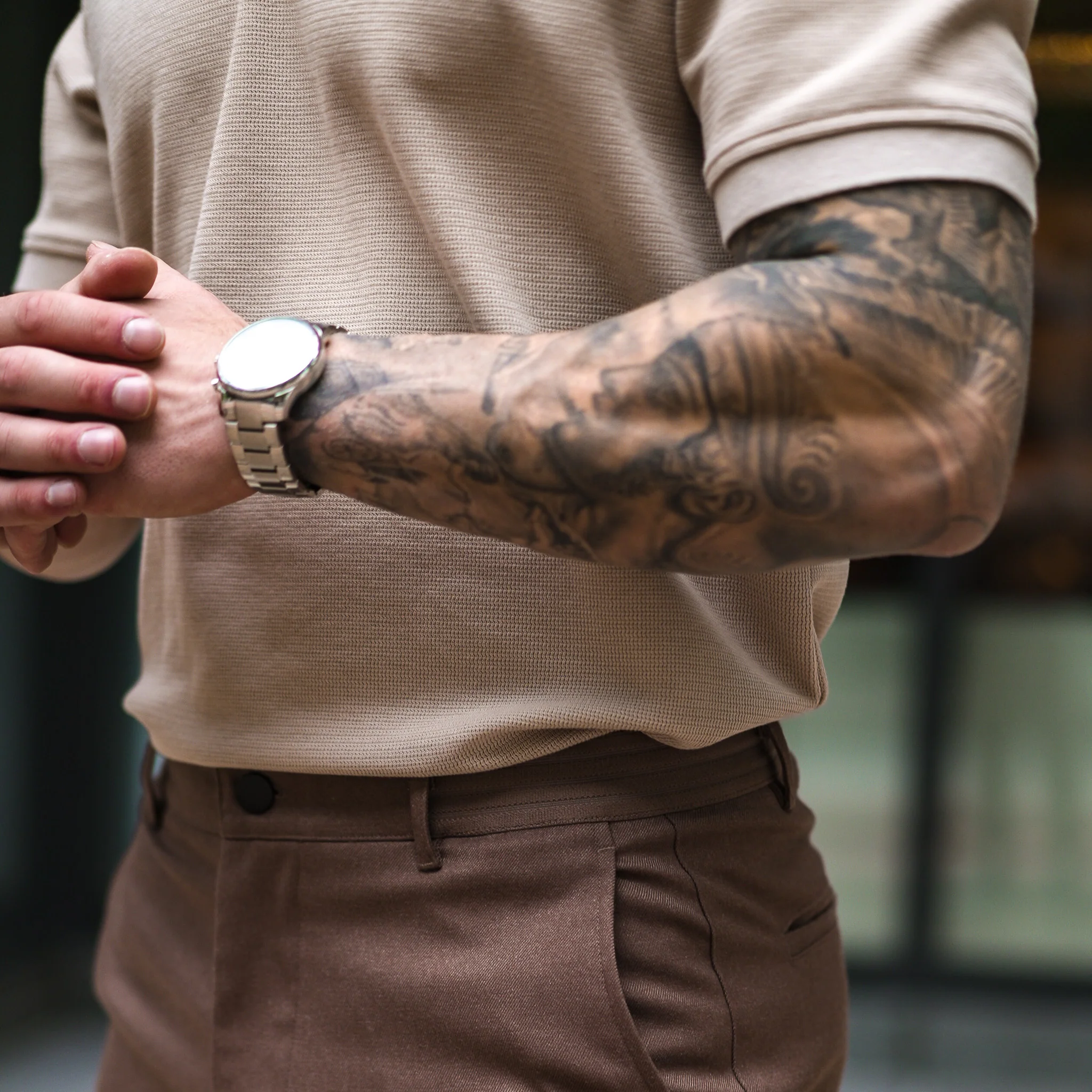 Active Polo - Cream - Image 7