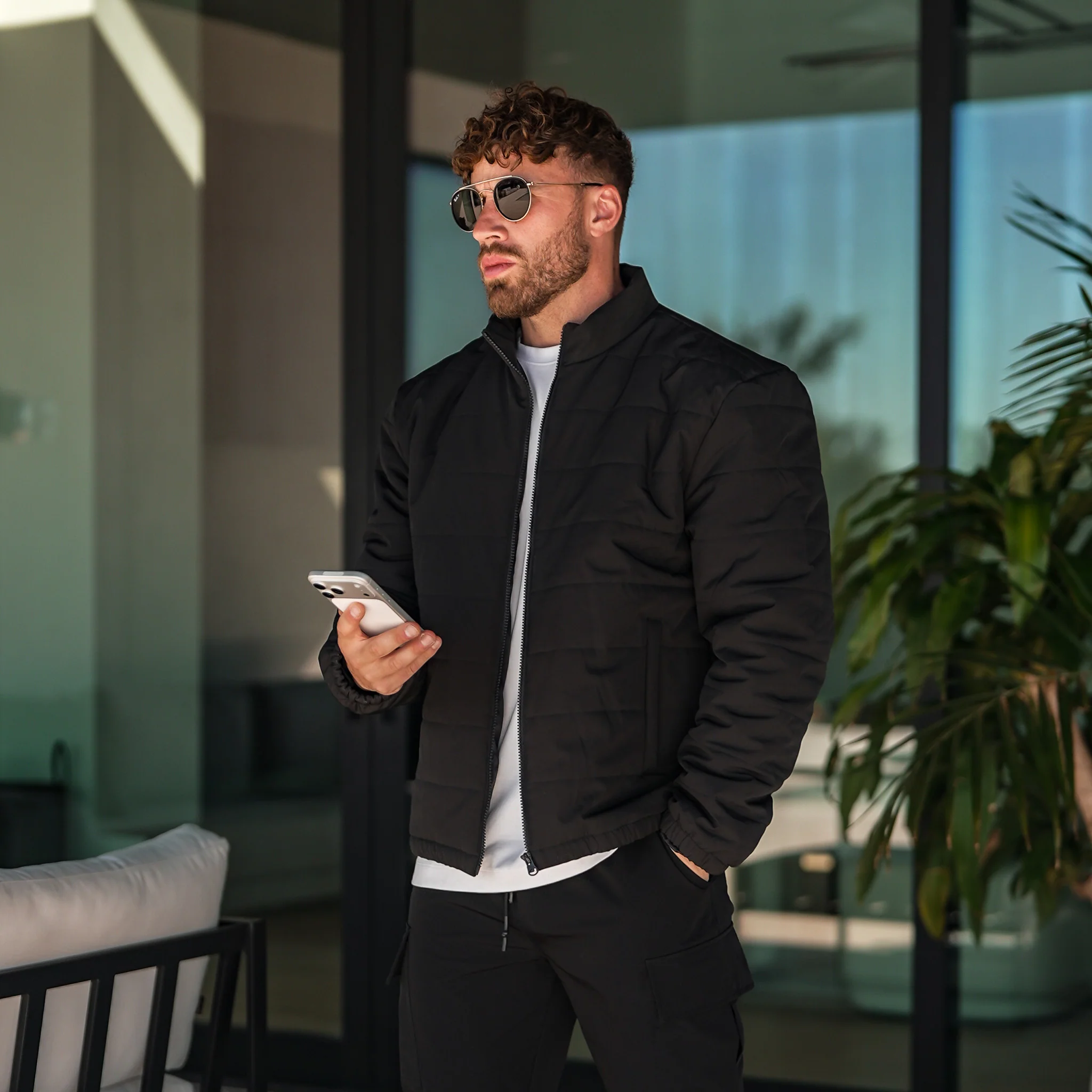 Aspen Jacket - Black - Image 8