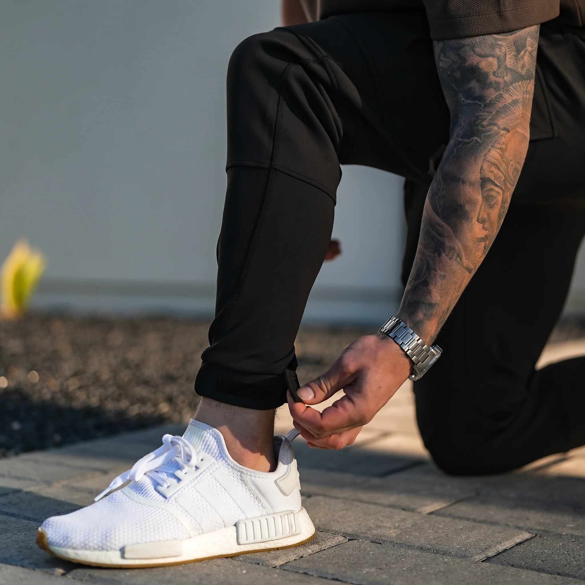 Tech Joggers - Black - Image 4