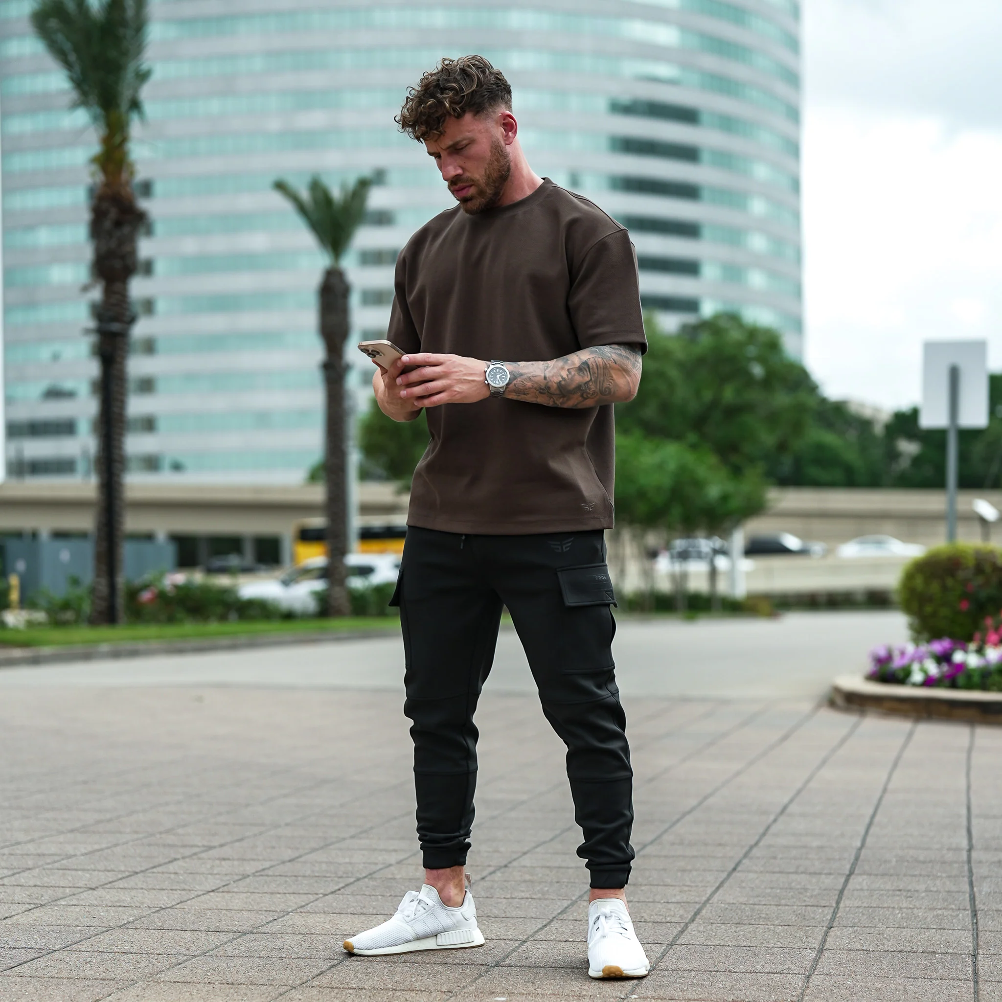 Tech Joggers - Black - Image 5