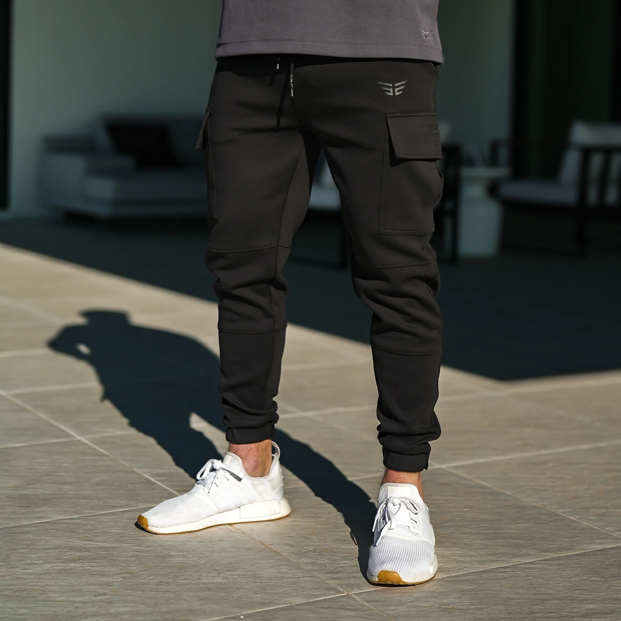 Tech Joggers - Black - Image 6