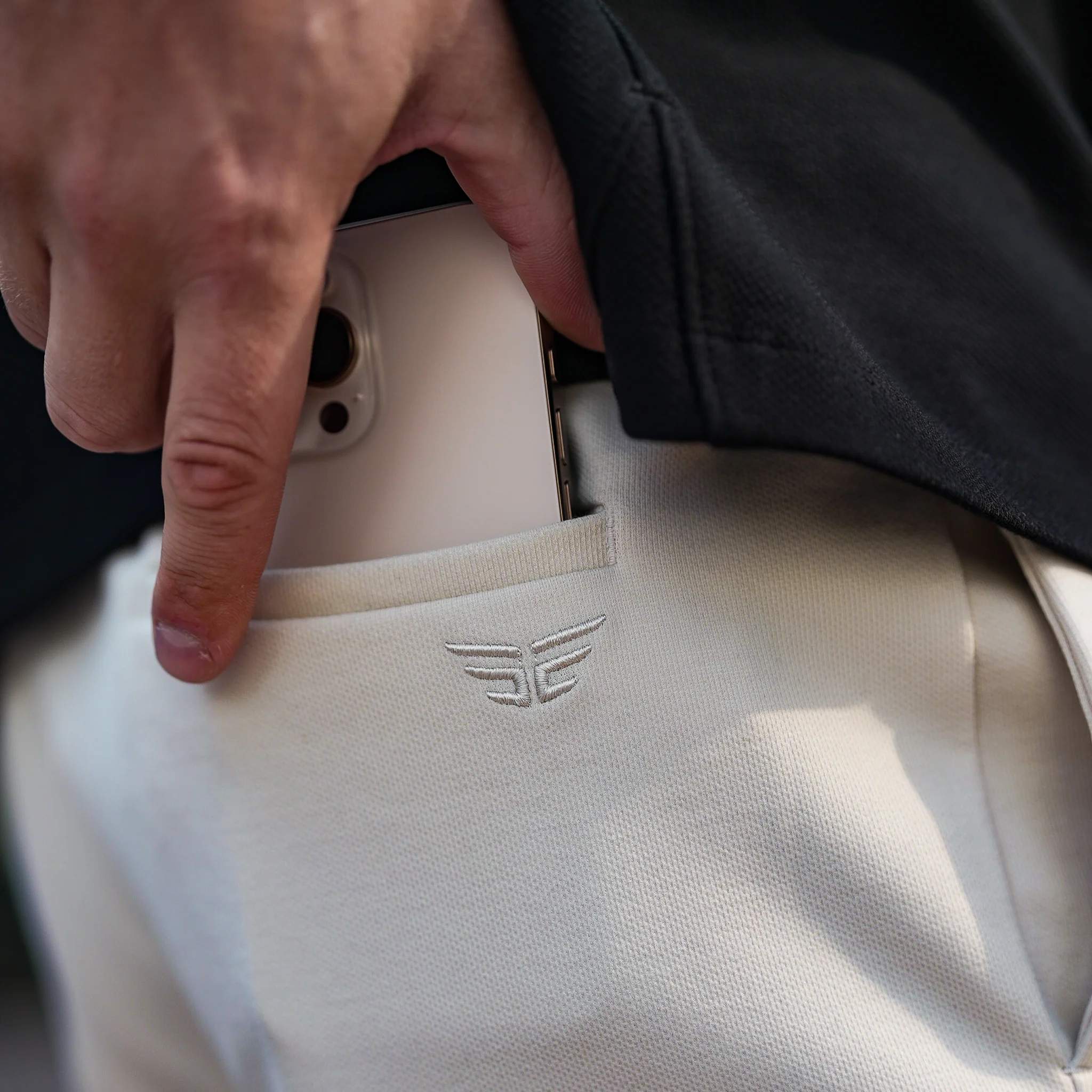 Casual Chinos - Cream - Image 6