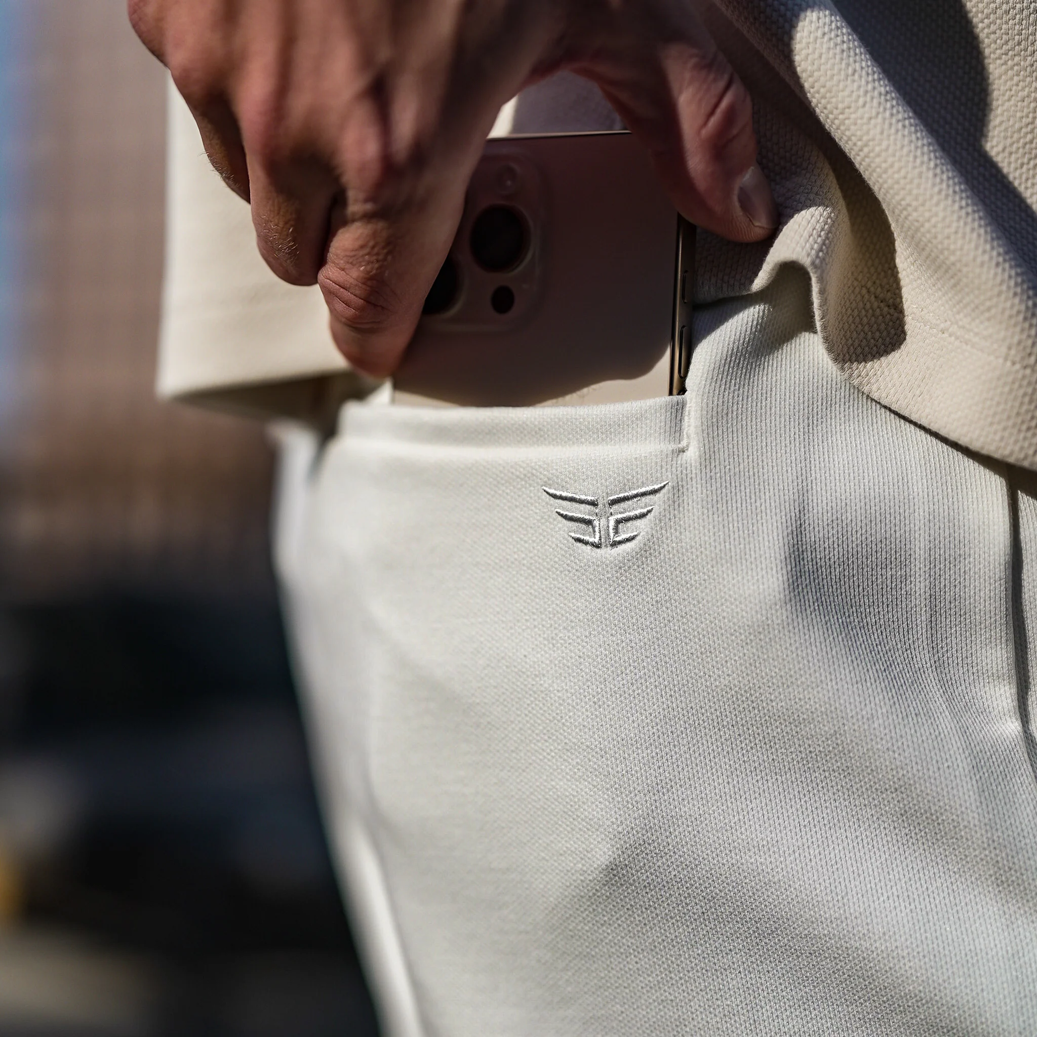 Casual Chinos - White - Image 4