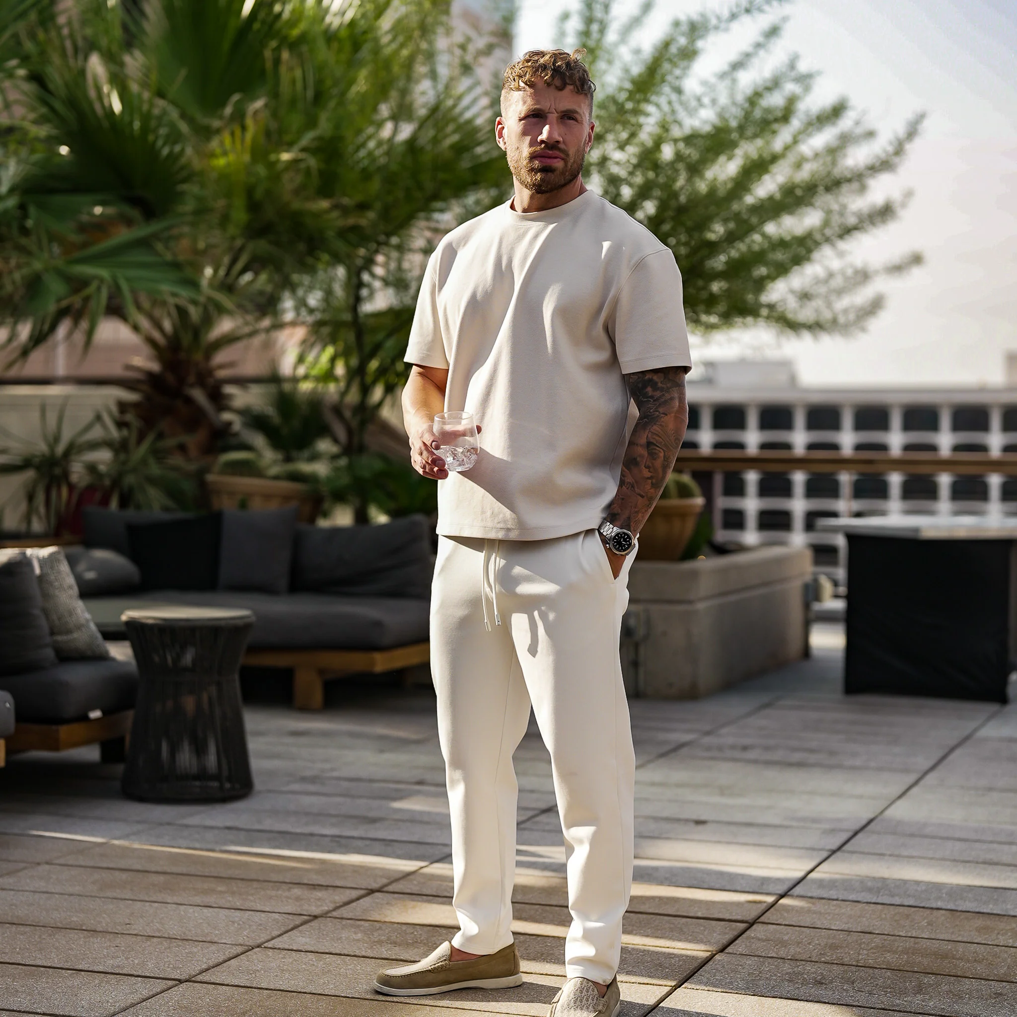 Casual Chinos - White - Image 5