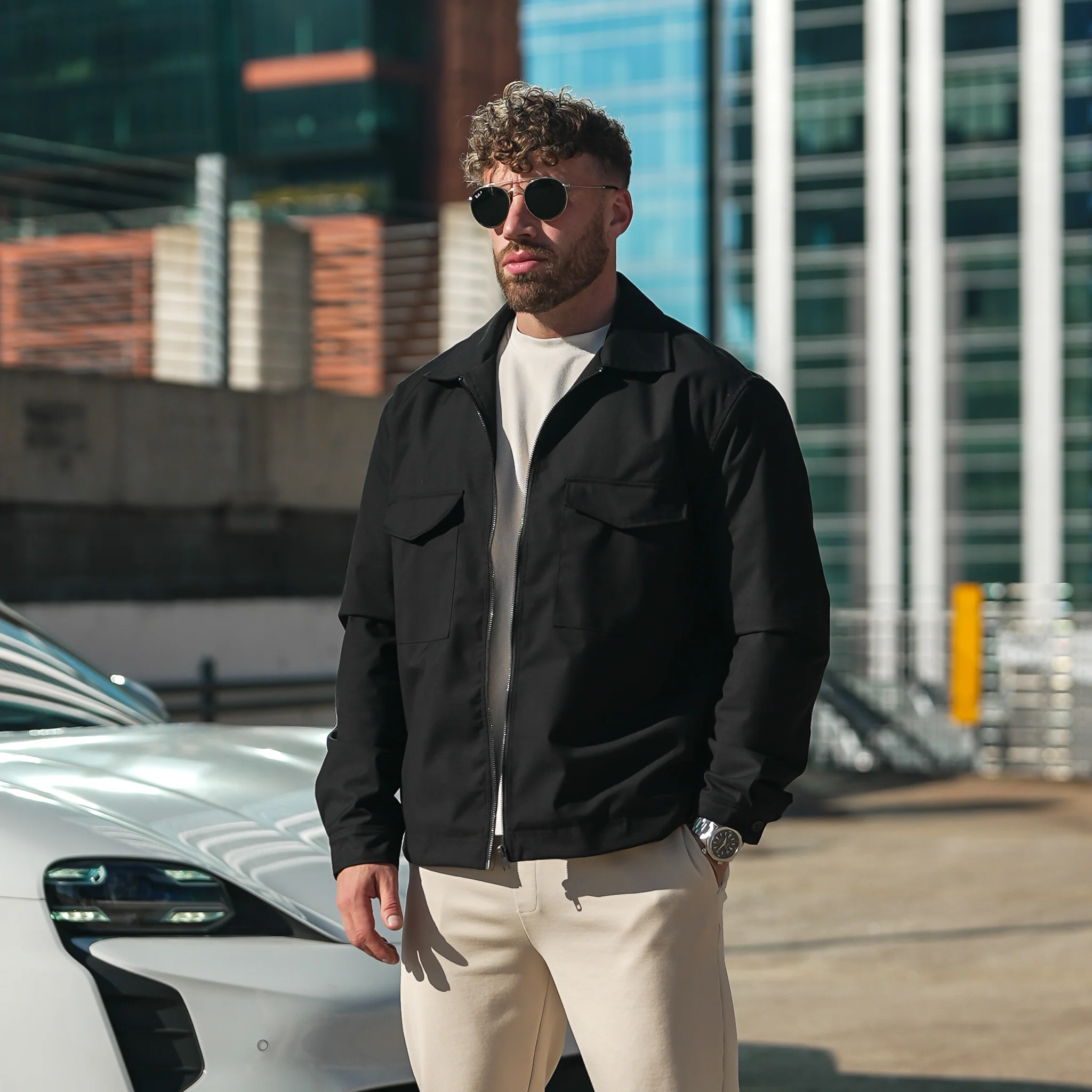 District Jacket - Black - Image 6