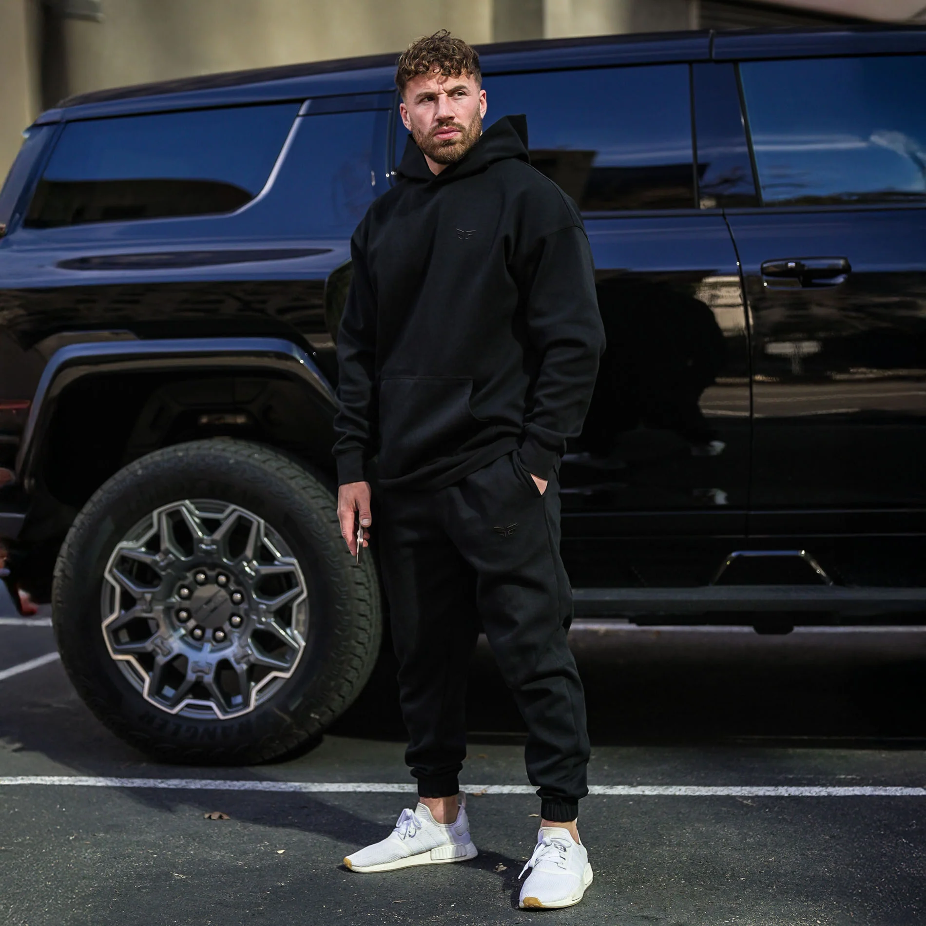 Element Hoodie - Black - Image 5