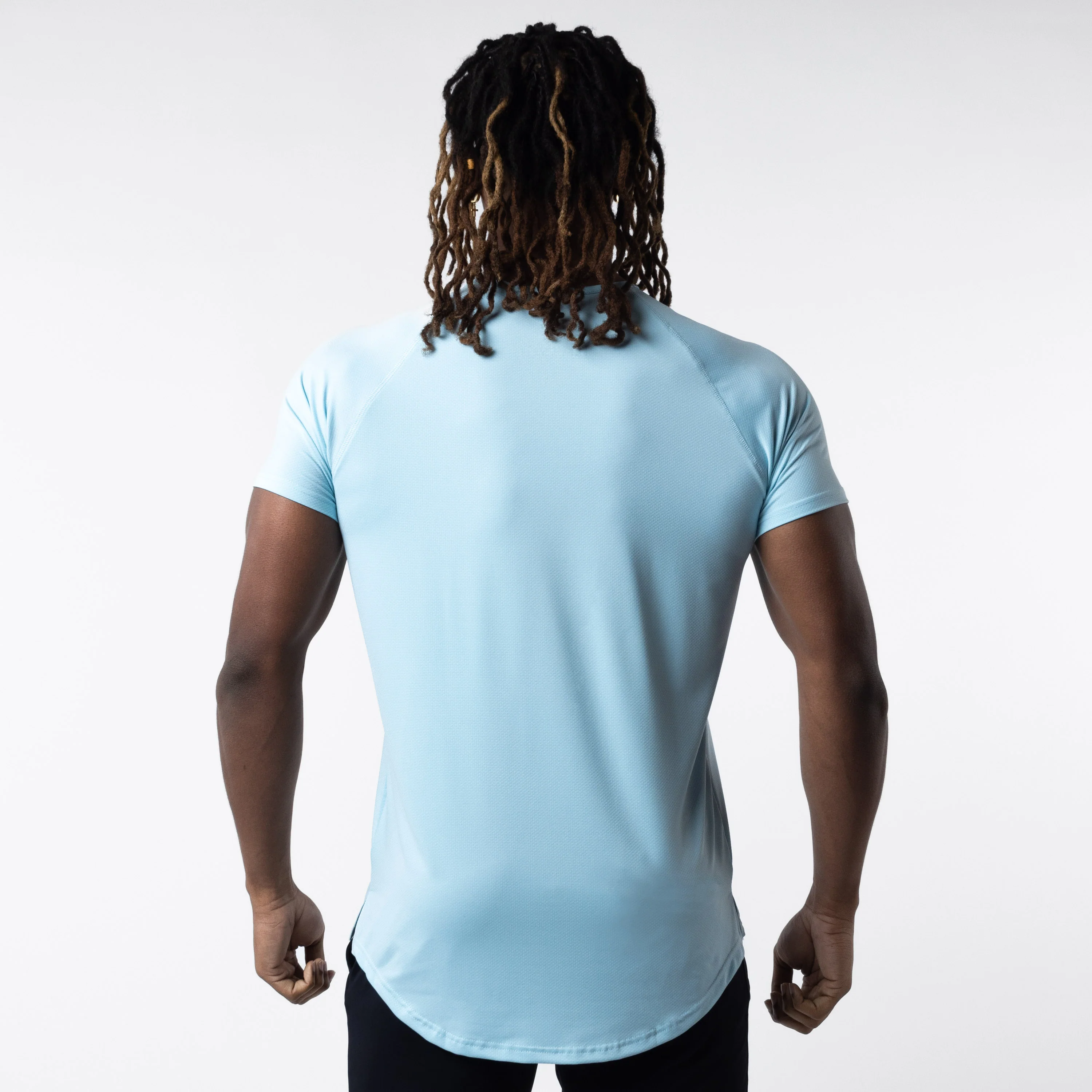 Enhanced Mesh Tee V2 - Light Blue - Image 3