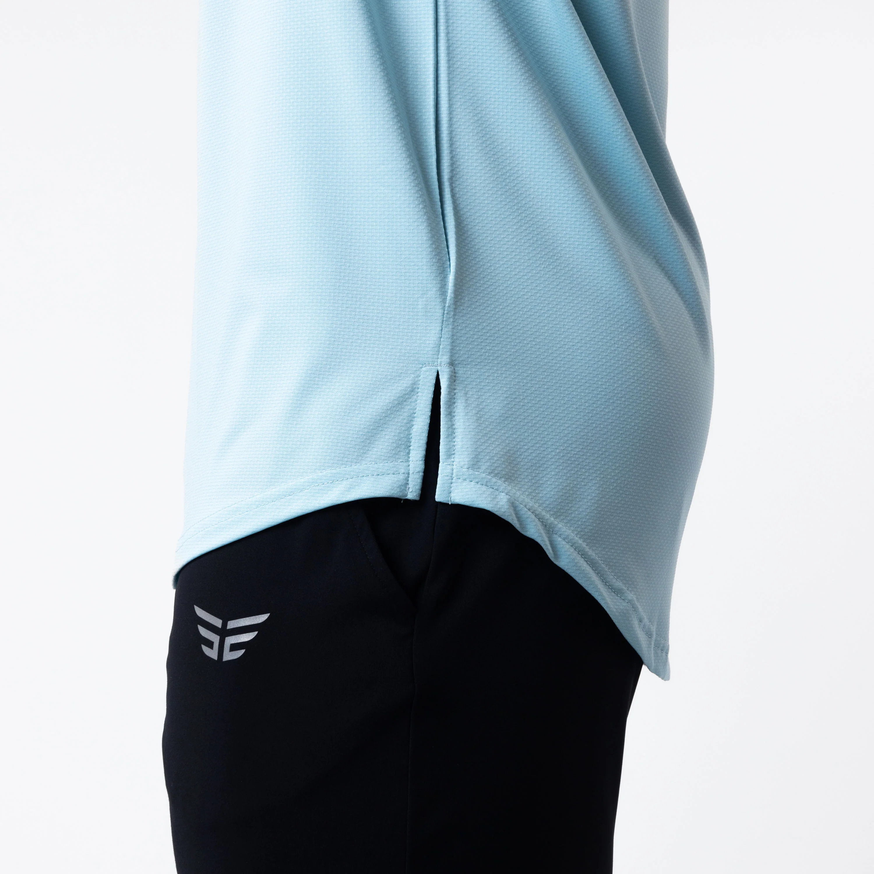 Enhanced Mesh Tee V2 - Light Blue - Image 5