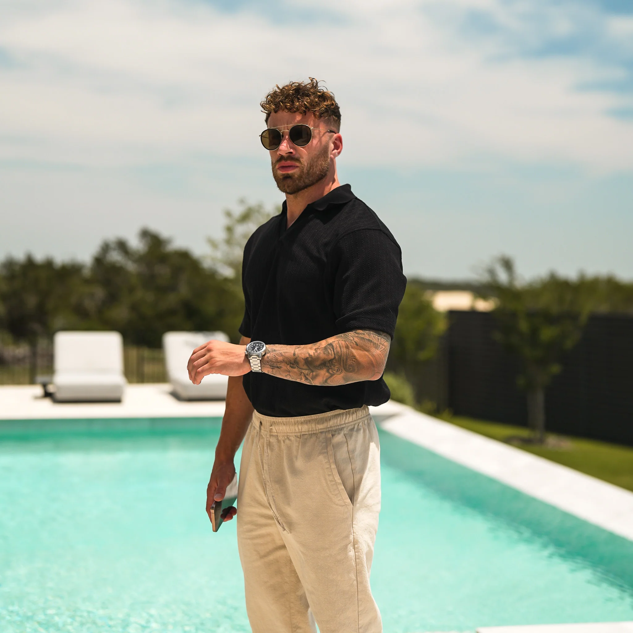 Monaco Polo - Black - Image 9