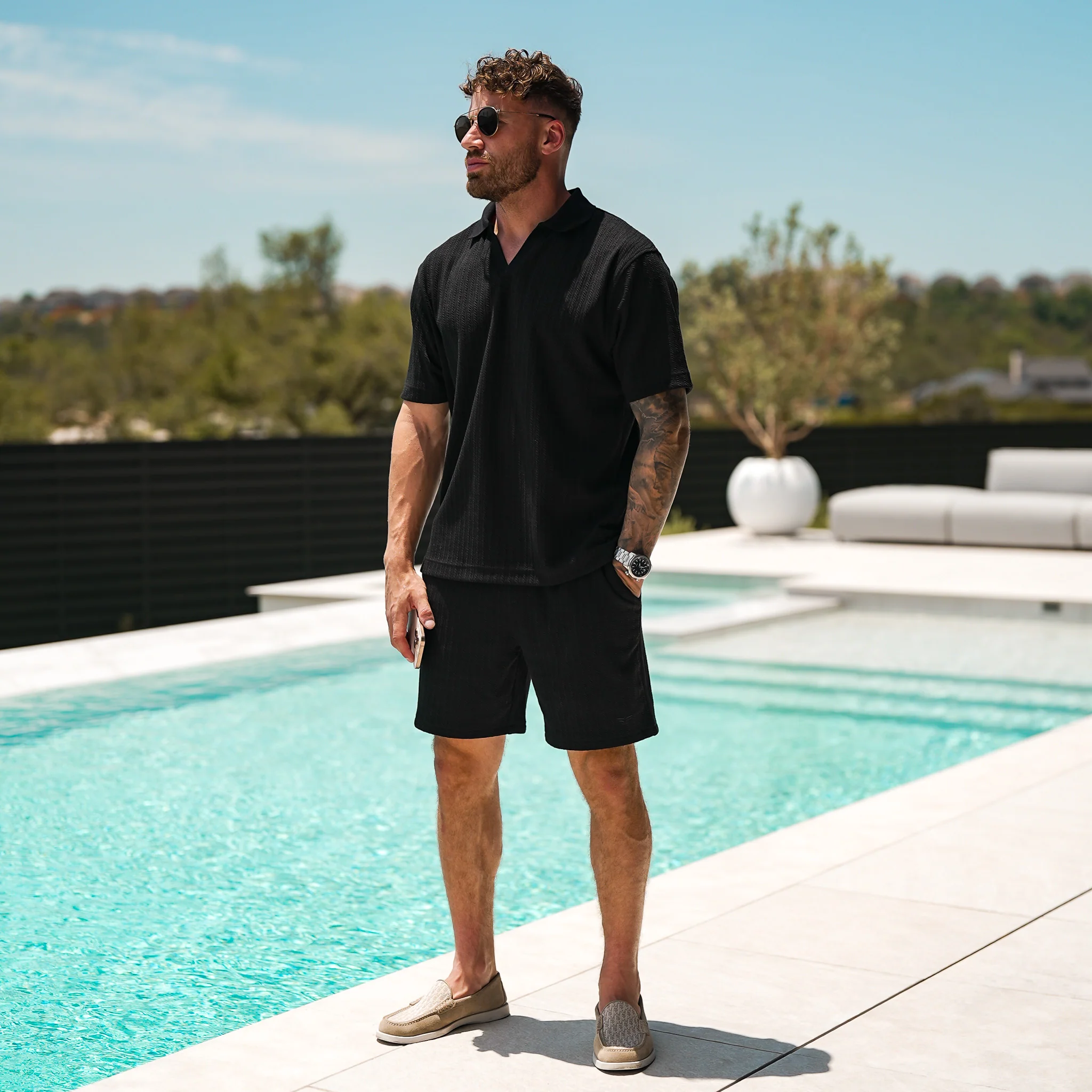 Monaco Shorts - Black - Image 6