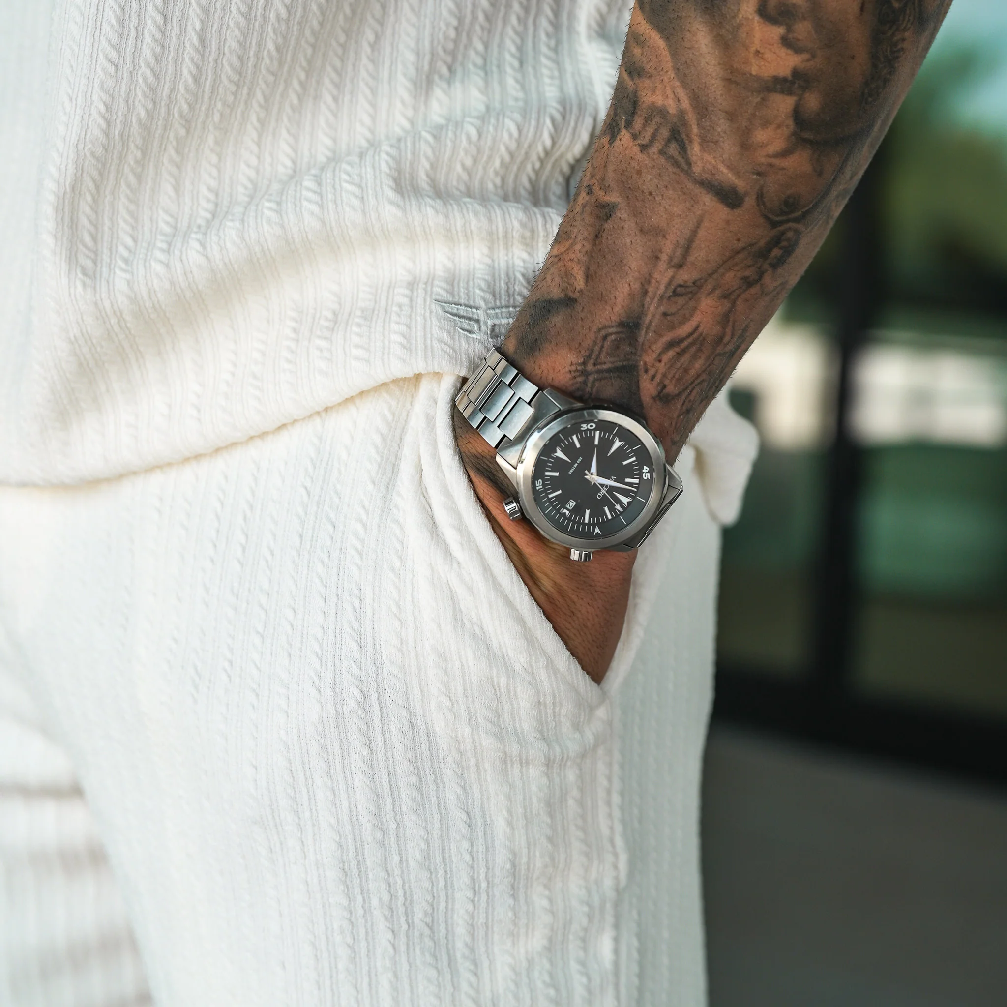 Monaco Shorts - Cream - Image 4