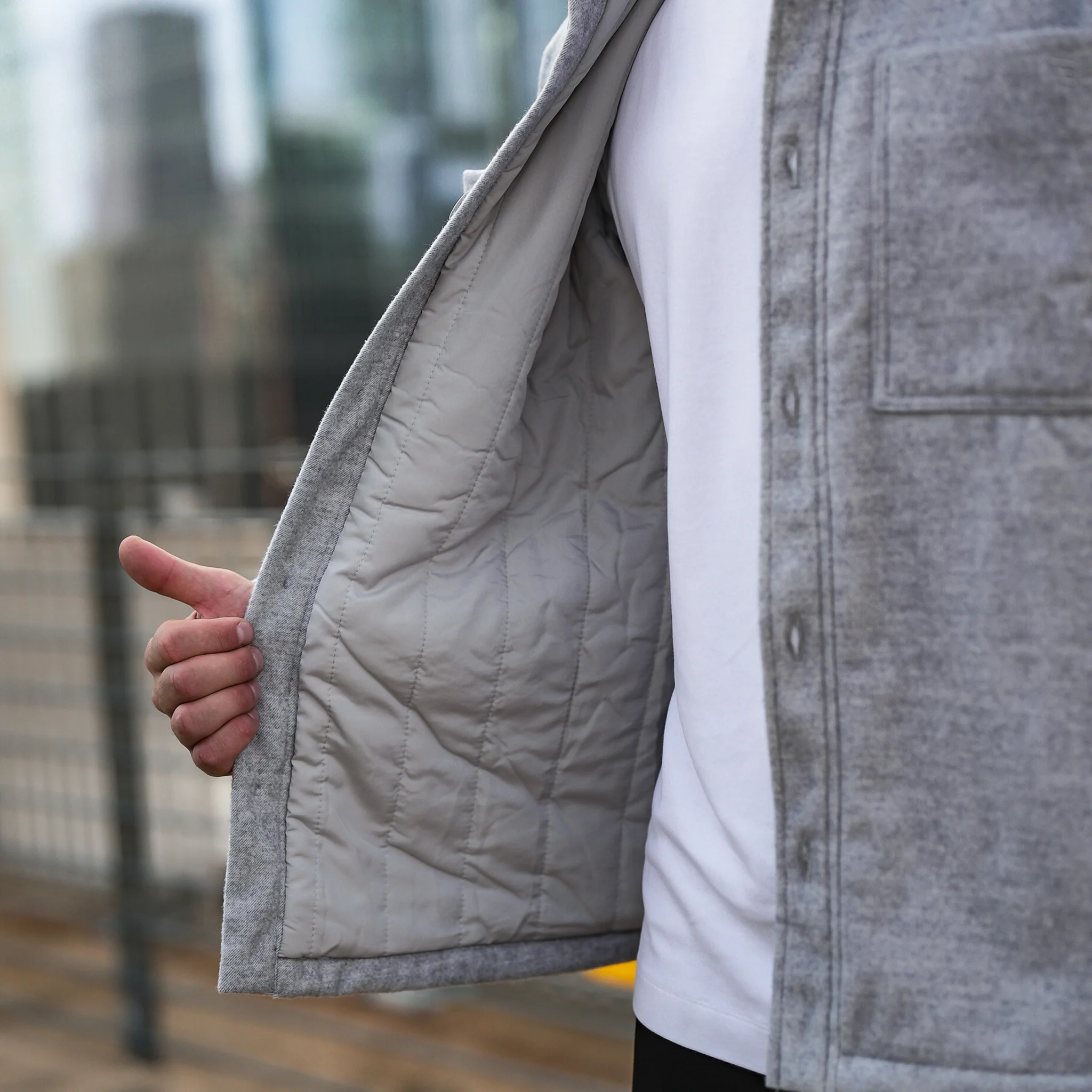 Berlin Jacket - Grey - Image 5