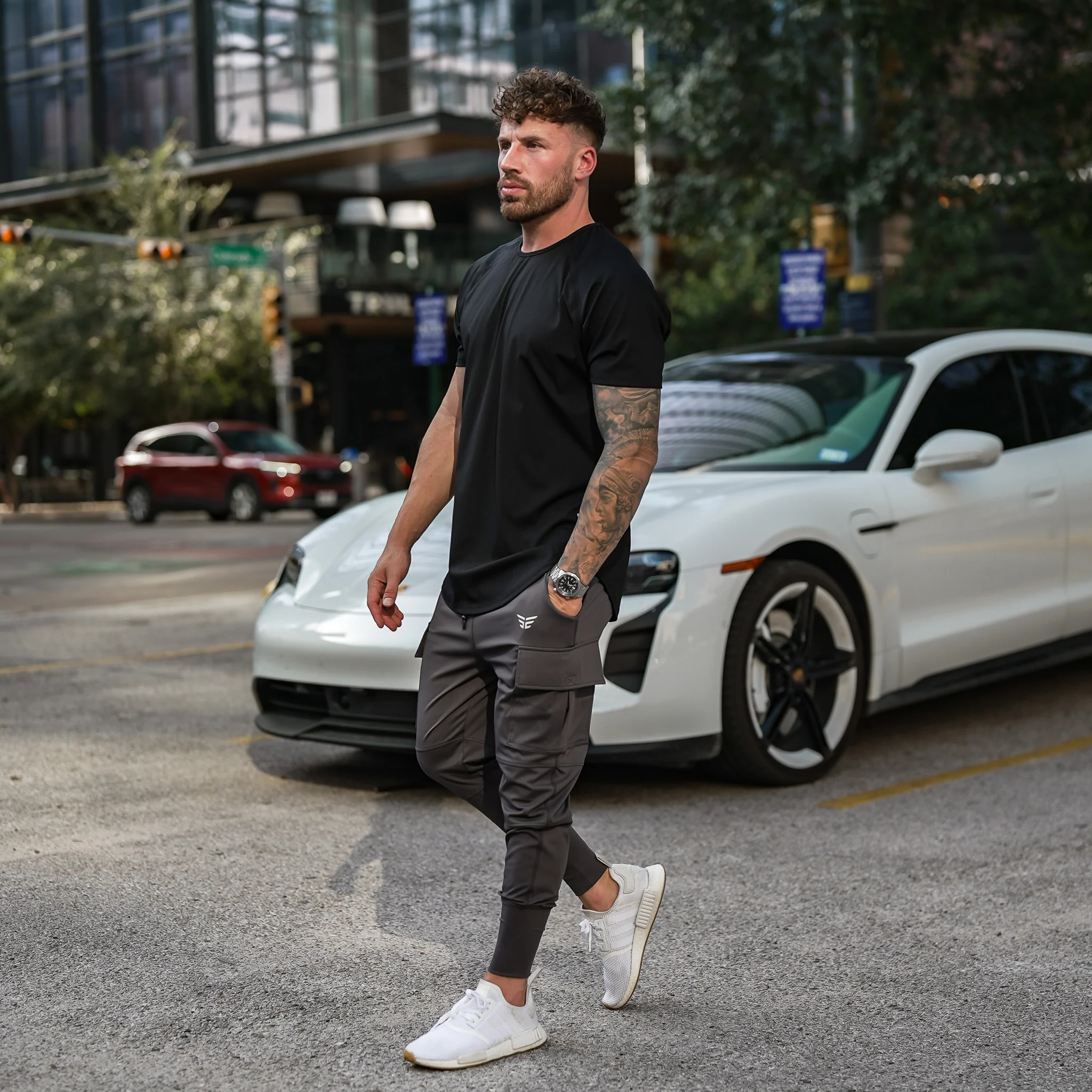 Performance Tech Joggers - Shadow Grey - Image 8