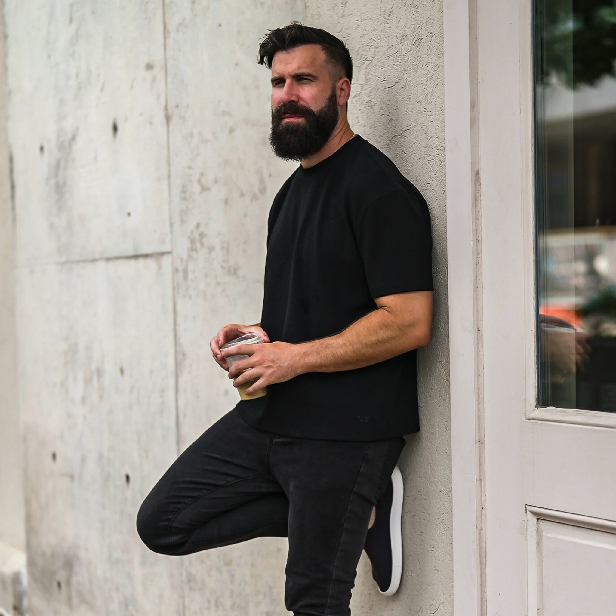 Shadow Tee - Black - Image 3