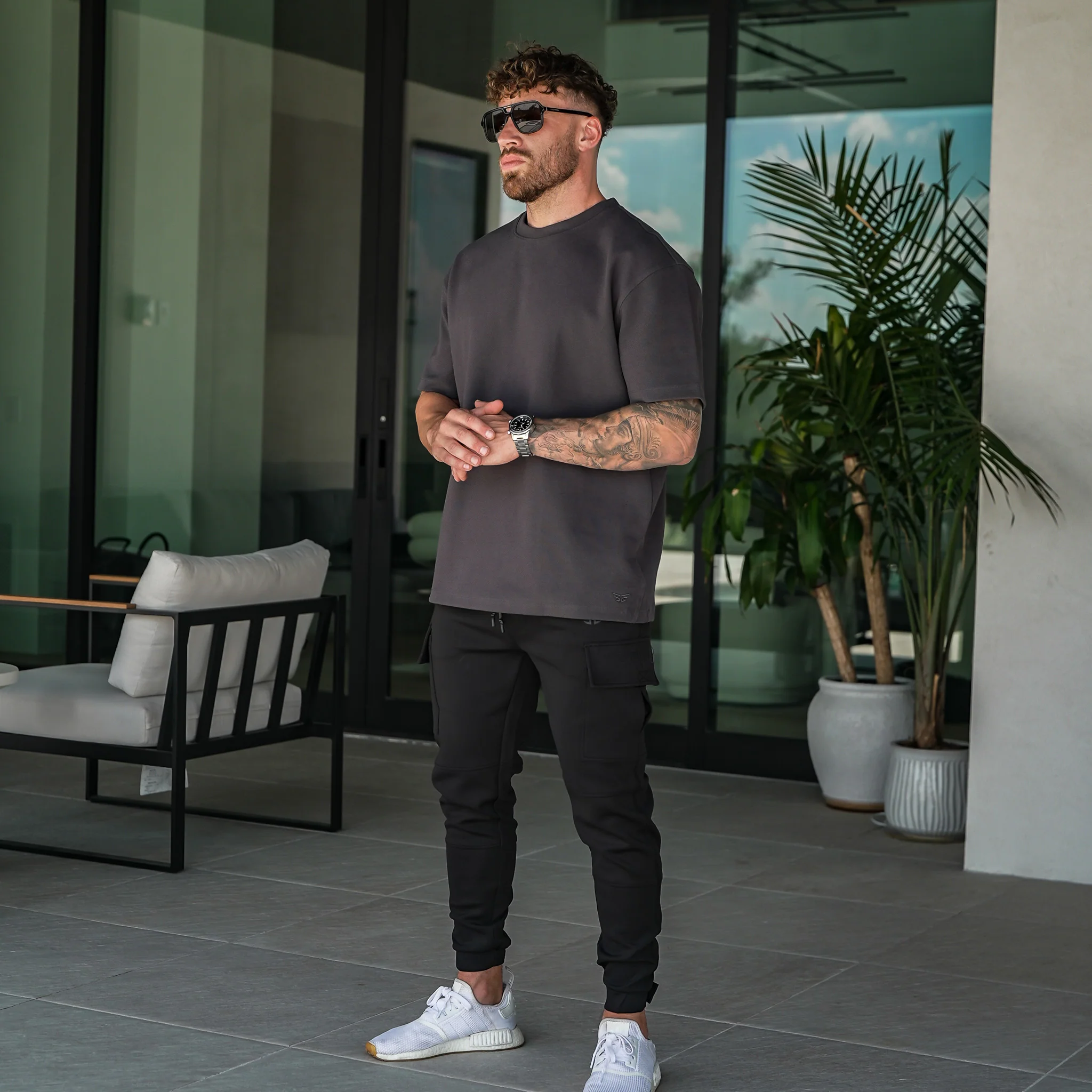 Shadow Tee - Grey - Image 8