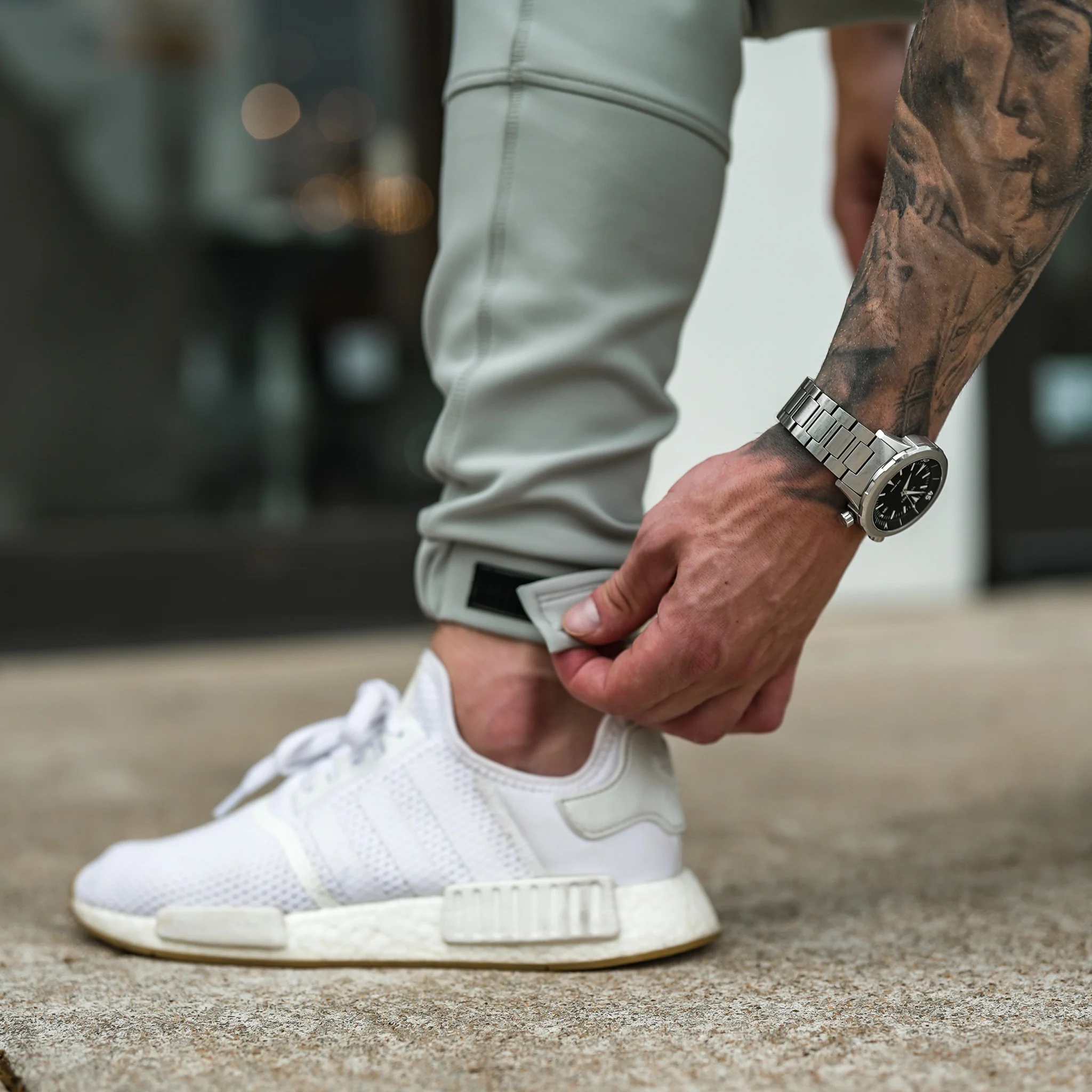 Tech Joggers - Frost Grey - Image 4