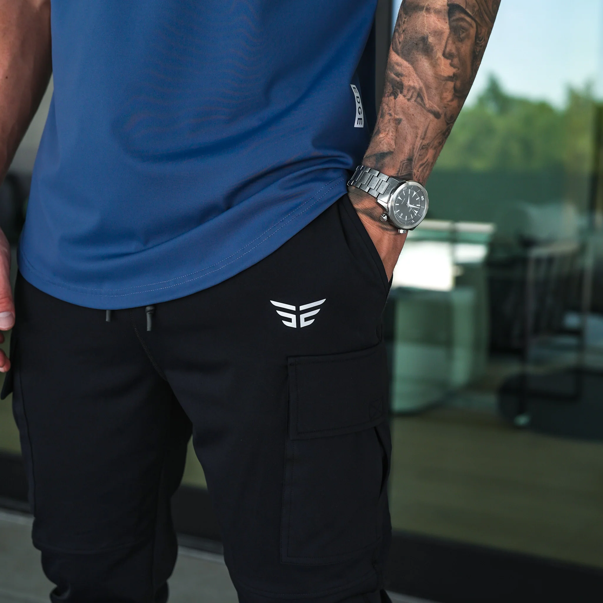 Performance Tech Joggers - Black - Image 4