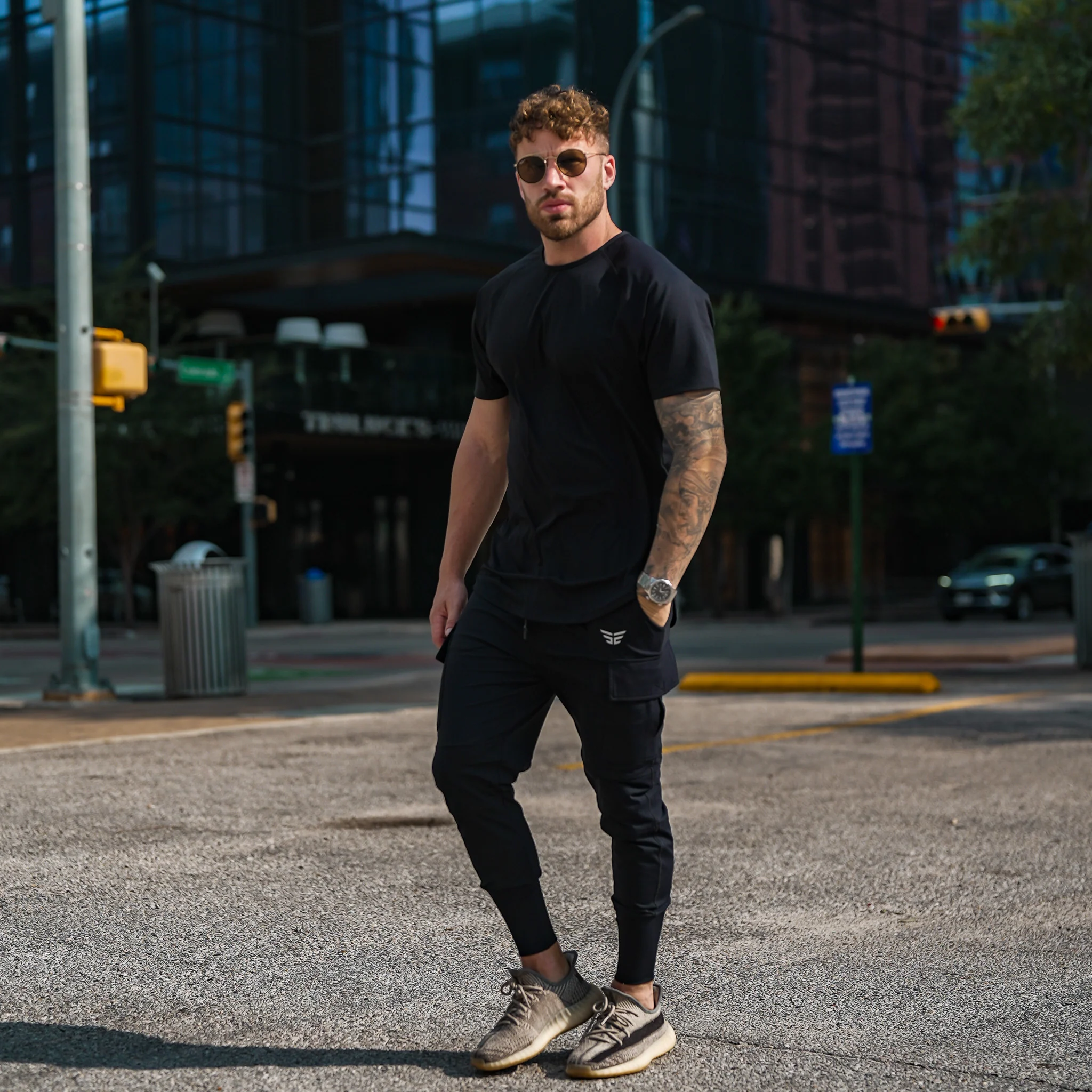 Performance Tech Joggers - Black - Image 8