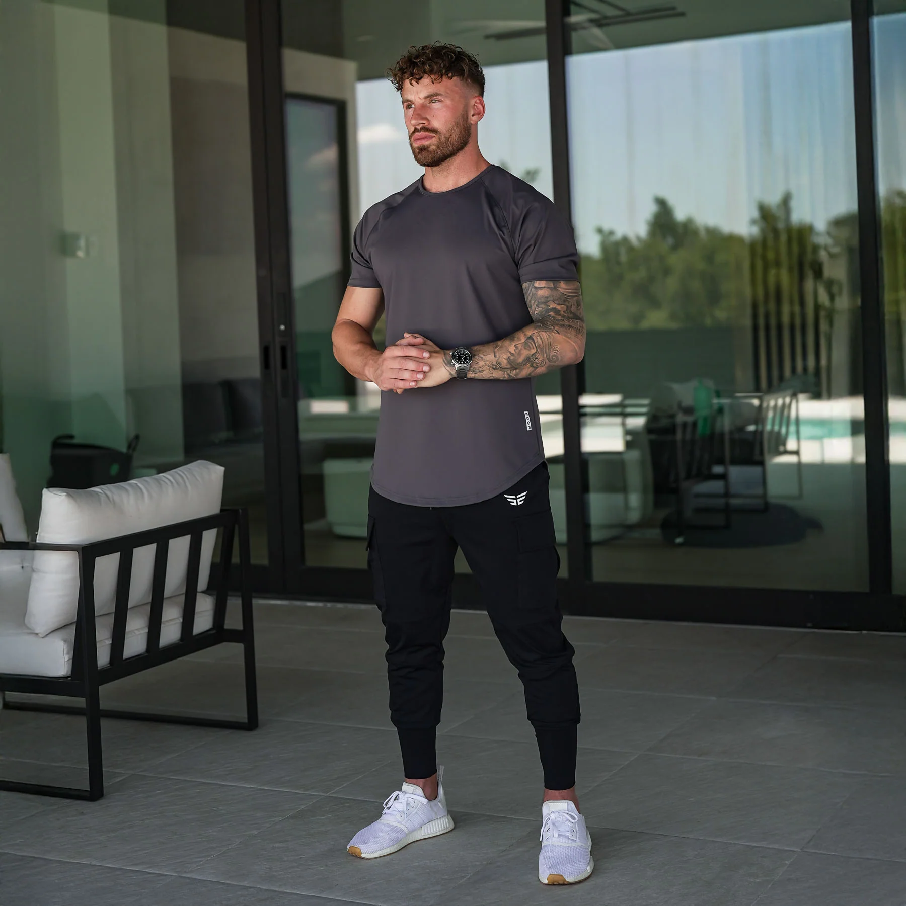 Performance Tech Joggers - Black - Image 9